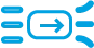 Icon of air flowing through perforated film